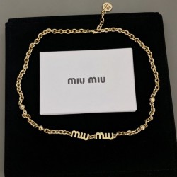 Fashion trends Necklaces 2023SS MIU MIU Miu Miu